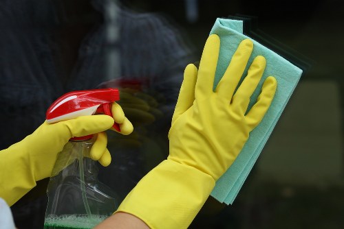 Professional window cleaning for a residential property in Swiss Cottage