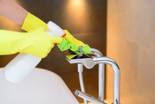 Illustration representing a zero-tolerance modern slavery policy for a cleaning business