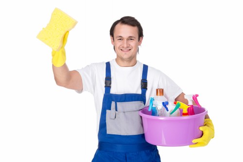 Scheduled regular cleaning in Swiss Cottage for busy residential and business premises