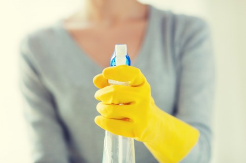 Turnover cleaning in a modern short-let apartment near Swiss Cottage