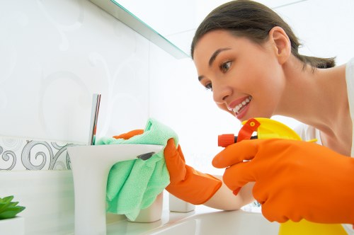 Professional move in cleaning for a Swiss Cottage apartment interior
