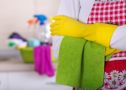 Local after builders cleaning team working in Swiss Cottage residential property