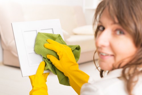 Office cleaning arranged for Swiss Cottage commercial property access