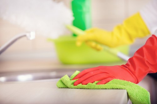 Bathroom move in cleaning in a Swiss Cottage home